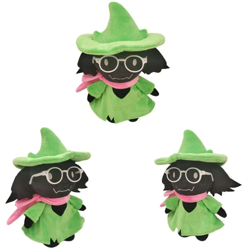 

Супермягкая пушистая плюшевая игрушка Ralsei, милая мягкая игрушка от Deltarune Game с очками, шарфом, коллекционная для детей и фанатов