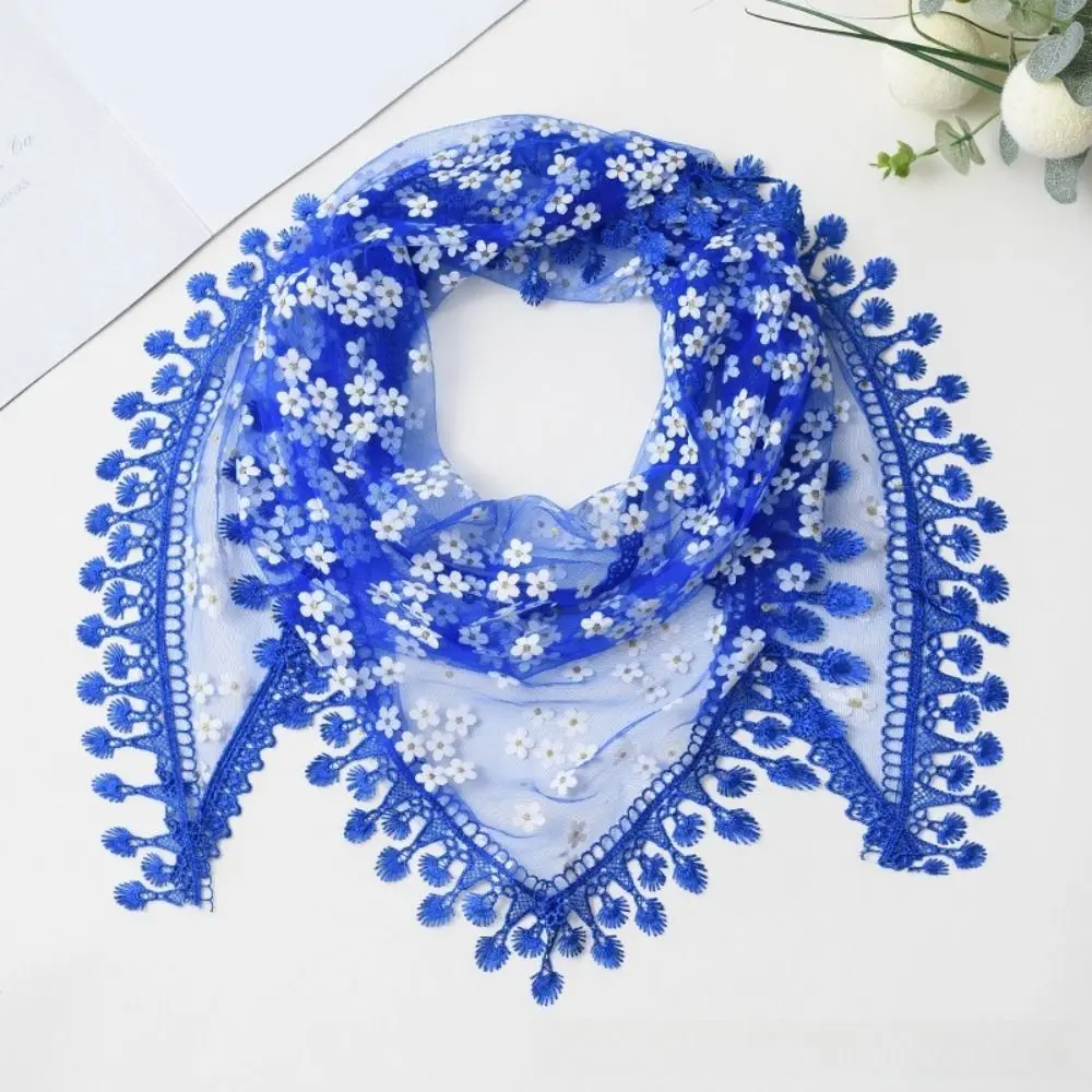 Fashion Patchwork Women Tulle Shawl Hollow Multicolored Wedding Bridal Shawl Flower Evening Prom Cape Wedding Accessories
