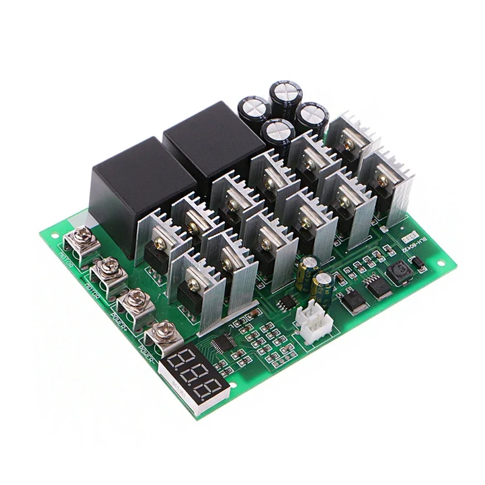RONXII DC 10-55V 100A Motor Speed Controller PWM HHO RC Reverse Control Switch with LED Display