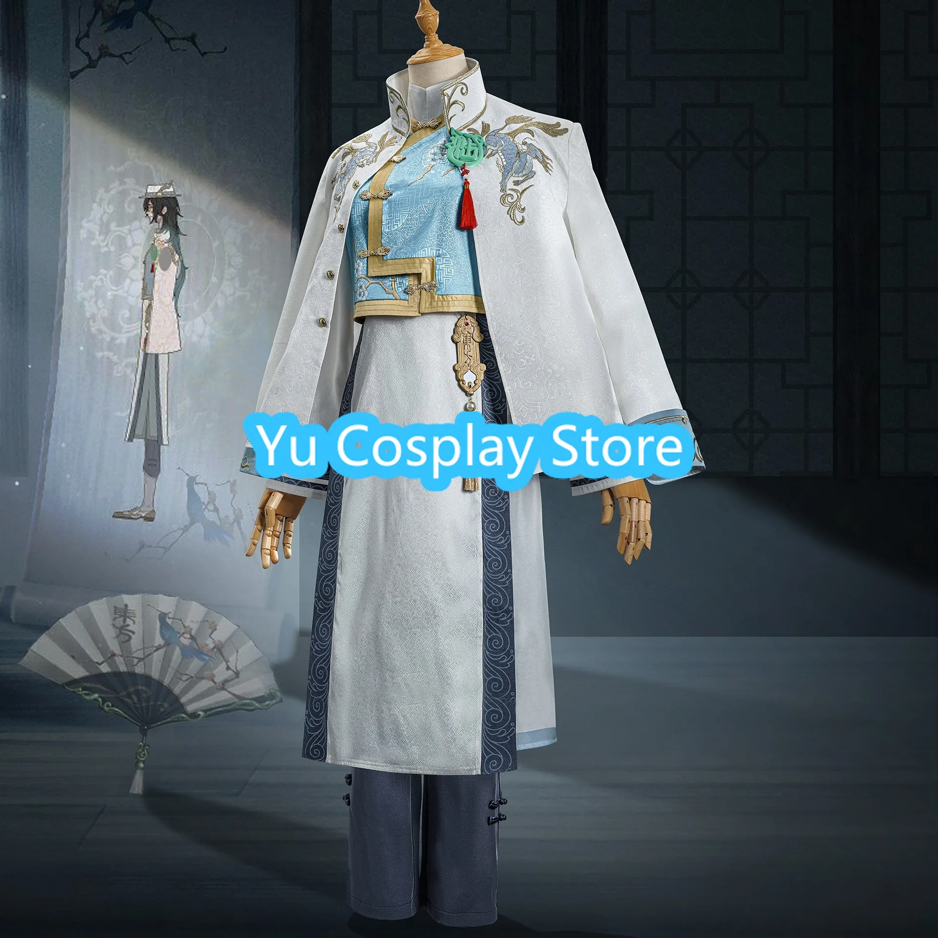 Game Identity V Wu Chang Cosplay Costume The government officer Cosplay Suit Halloween Uniforms Anime Clothing Custom Made