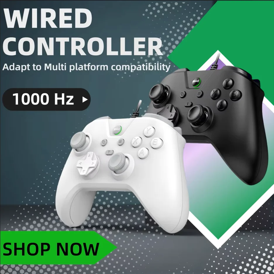 Gaming Console Android - وحدة تحكم ألعاب سلكية من VILCORN