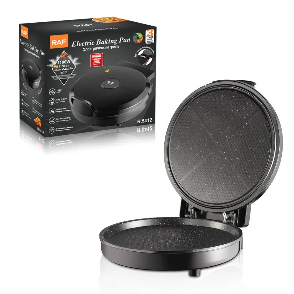 

RAF European Style Electric Cake Pan Double-Sided Heating Deepened Enlarged Pancake Maker Household New Style Sandwich Maker