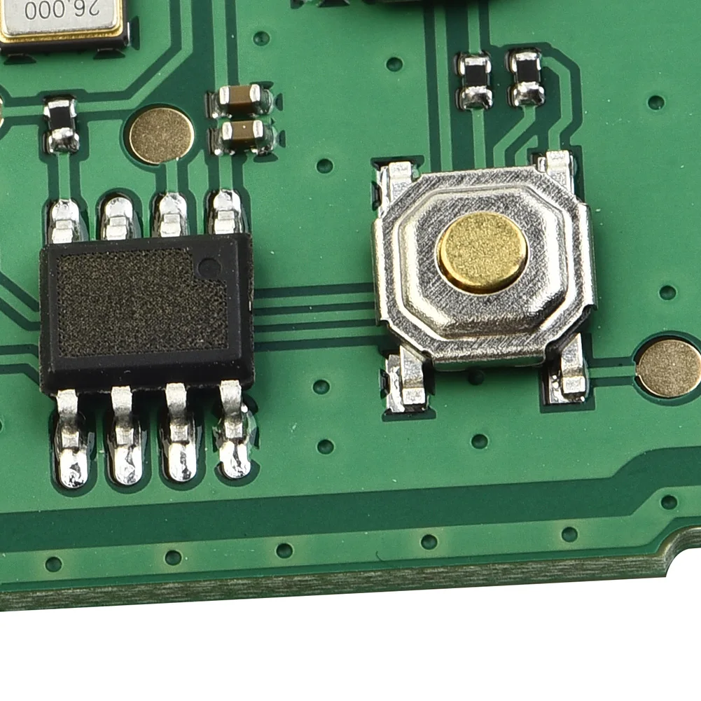 Nova chave remota da placa de circuito, fácil de instalar, alta sensibilidade, longa vida útil, componente eletrônico de 4 botões