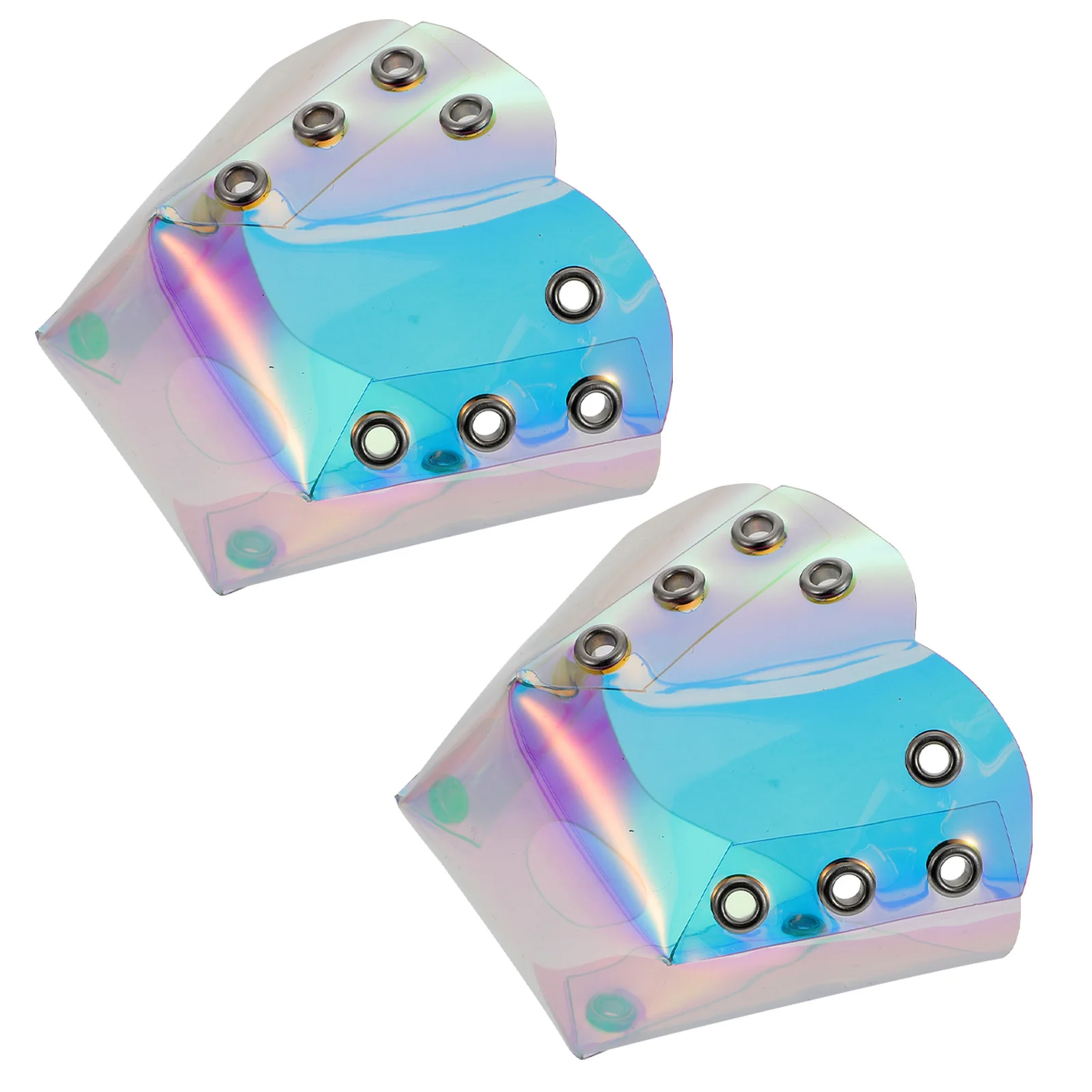 1 زوج الزلاجات الجليدية حامي الأحذية البلاستيكية قبعات سطح أملس سهلة التنظيف غطاء يغطي الأحذية البلاستيكية قبعات الزلاجات الغطاء الأمامي