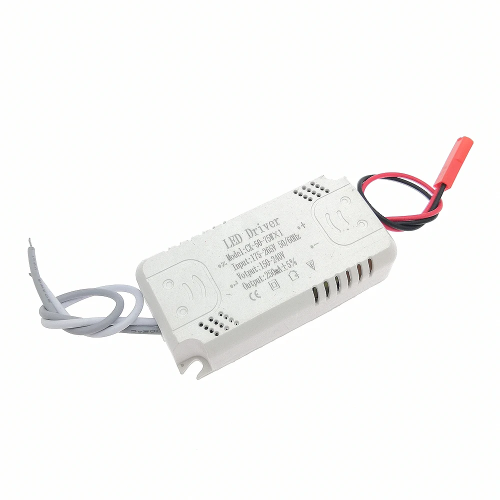 LED Driver 250mA 8-24W 25-40W 37-50W 50-75W LED Power Supply Unit AC175-265V Lighting Transformers For LED Lights & Chandeliers