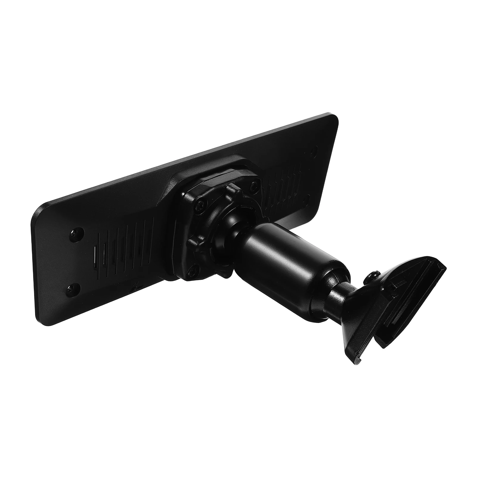 

Universal Dash Camera Mounting Bracket Rearview Mirror Holder Black Back Plate Car Accessories Stable Secure Adjustable Angle