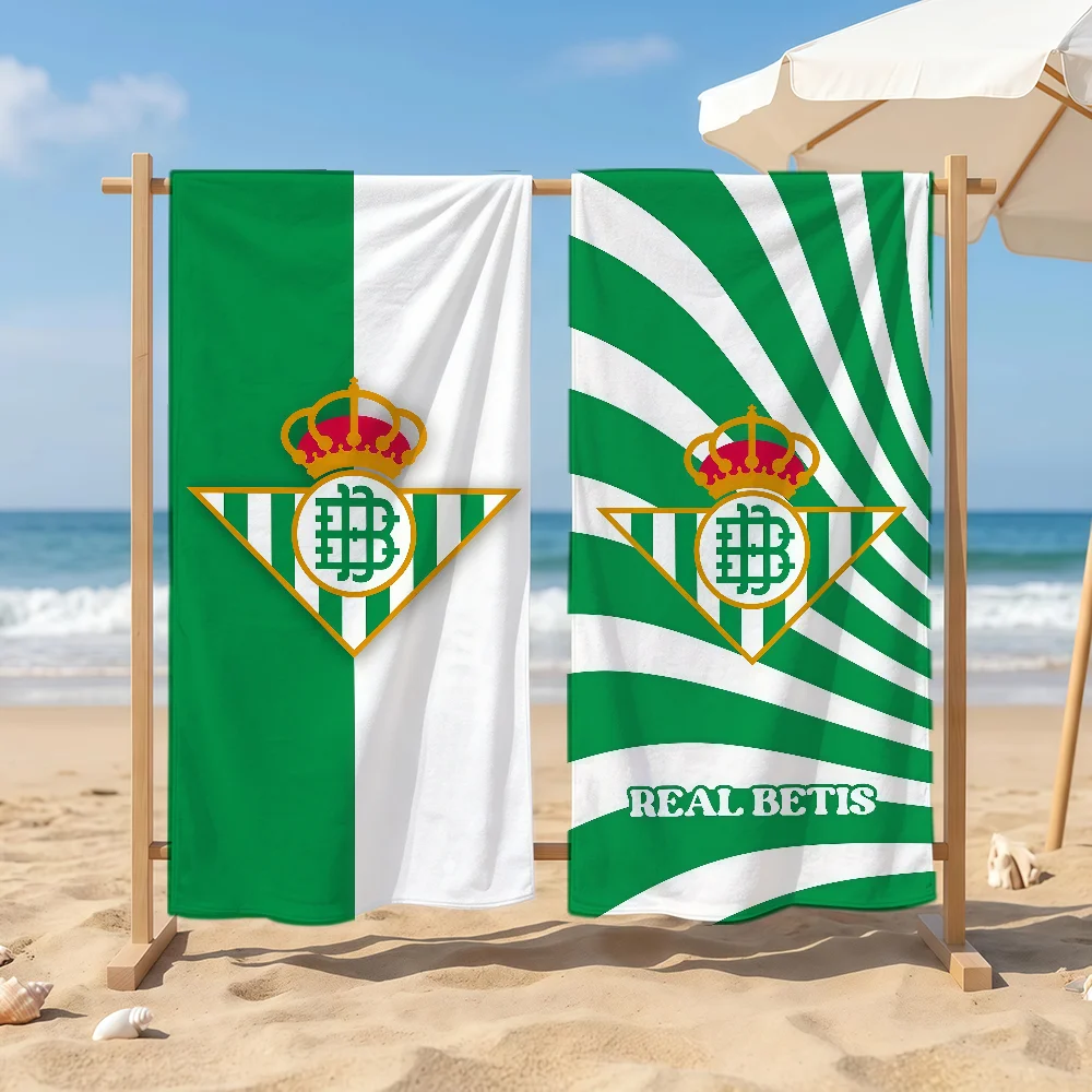 Football Club R-Real B-Betis BalompiE Towel Sports Quick Dry Travel Camping Sandproof Soft Light Large Beach Towel