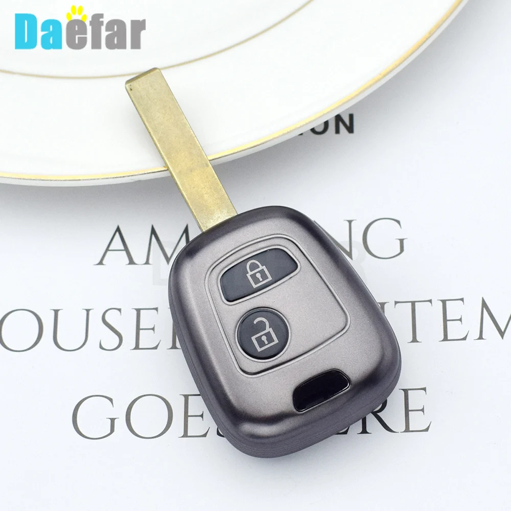 

2 Buttons TPU Car Key Fob Case Remote Control Shell for Peugeot 106 107 206 207 306 307 Auto Accessories