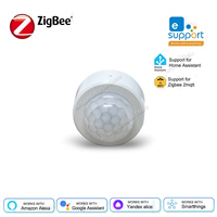 Zigbee Mini PIR Motion Sensor Human Motion Infrared Detector Security Alarm Work With Alexa Google Home Zigbee2MQTT Need Gateway