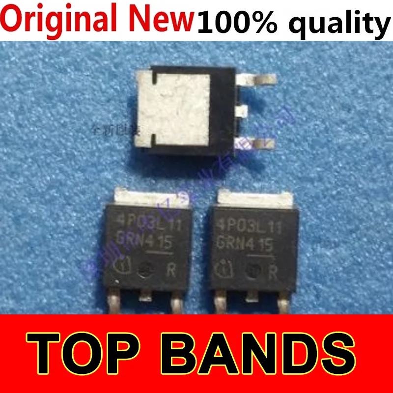 10PCS IPD50P03P4L-11 4P03L11 -30V -50A TO-252 MOS IC Chipset NEW Original