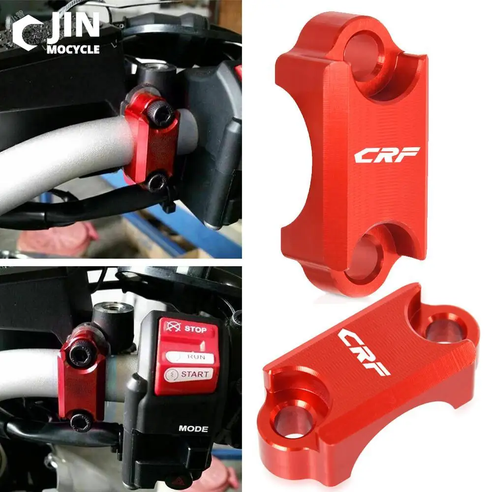 CNC Brake Master Cylinder Clamp For HONDA CRF250R CRF 250X 450X 250L 150R 230F 250M CRF450X 2002 03-2022 Handle Bar Clamp Cover