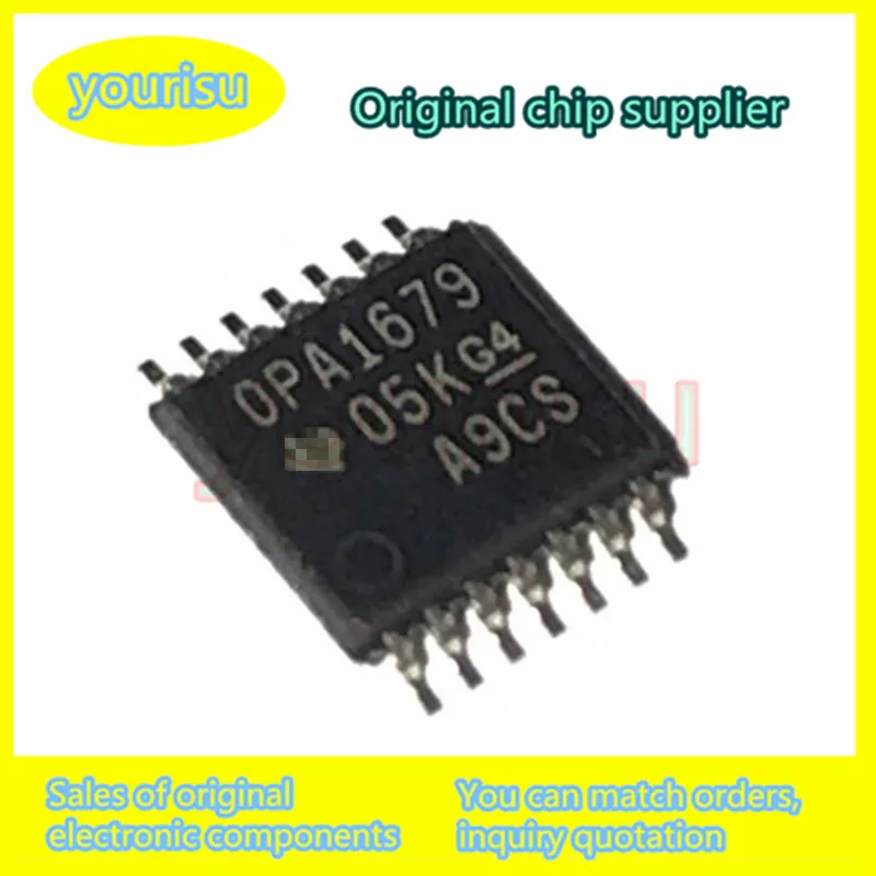 10Pcs/Lot OPA1679IPWR OPA1679IPW OPA1679 OPA1679I IC AUDIO 4 CIRCUIT 14TSSOP