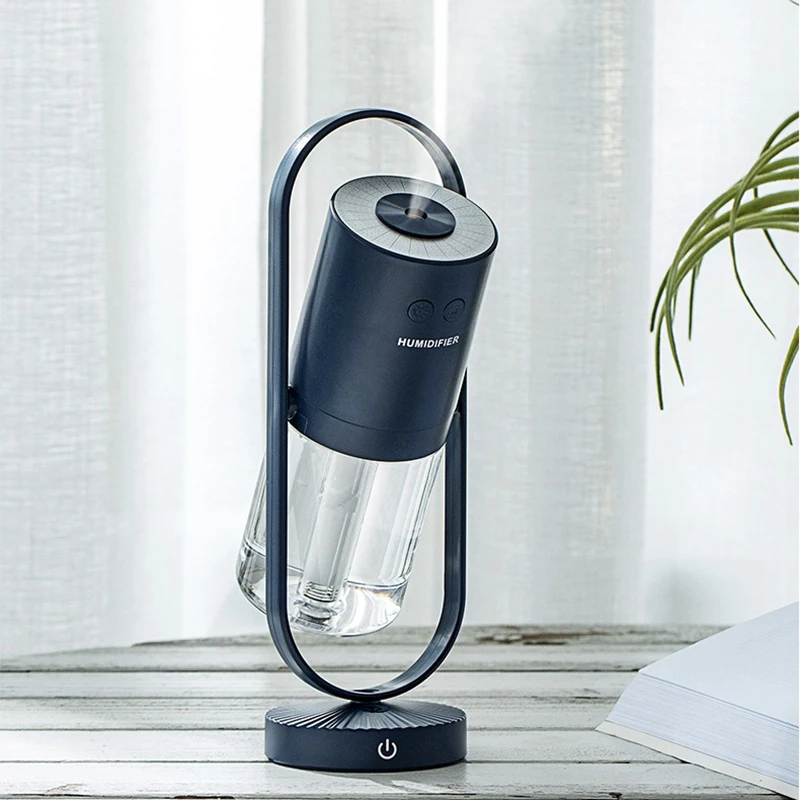 Mini 200ml Usb Projection Cool Mist Diffuser Desktop Humidifier - 360° Free Rotation,  Keep Your Home Or Bedroom Fresh And Humid