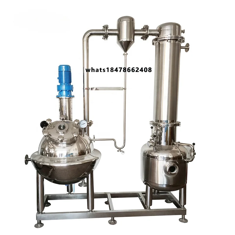 JOSTON Steam Heating Tomato Paste Honey Fruit Juice Falling Film Vacuum Concentrator Evaporator Ball Type Concentrator