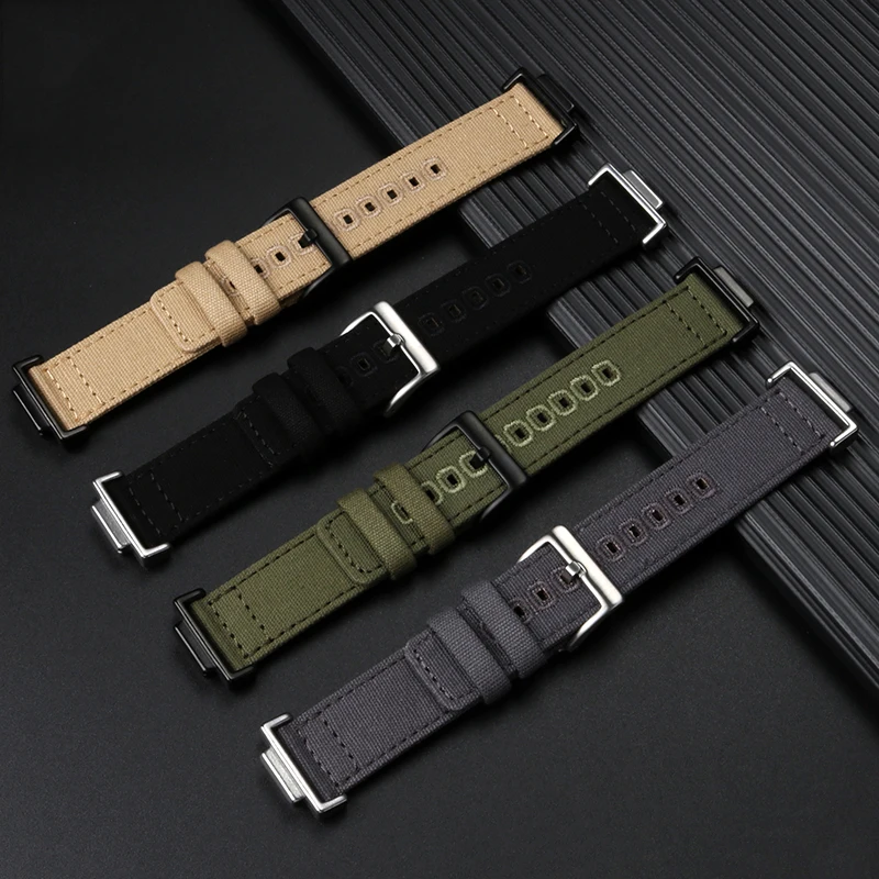 Nylon Watchband for Casio DW5600 GW-5000 GW-M5610 GA2100 GA-2100 DW-5600 GM2100 Canvas Fashion Fabric Watch Strap Bracelet