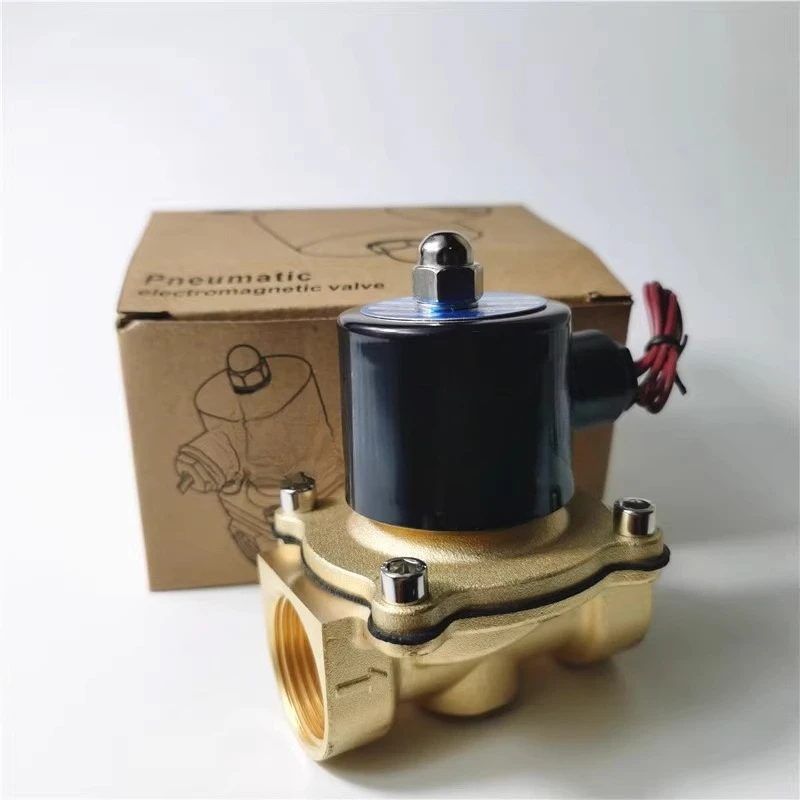 

Нормально закрытый водяной клапан, воздушный клапан 2W160-15 2W-200-20 2W250-25 2W400-40 соленоид
