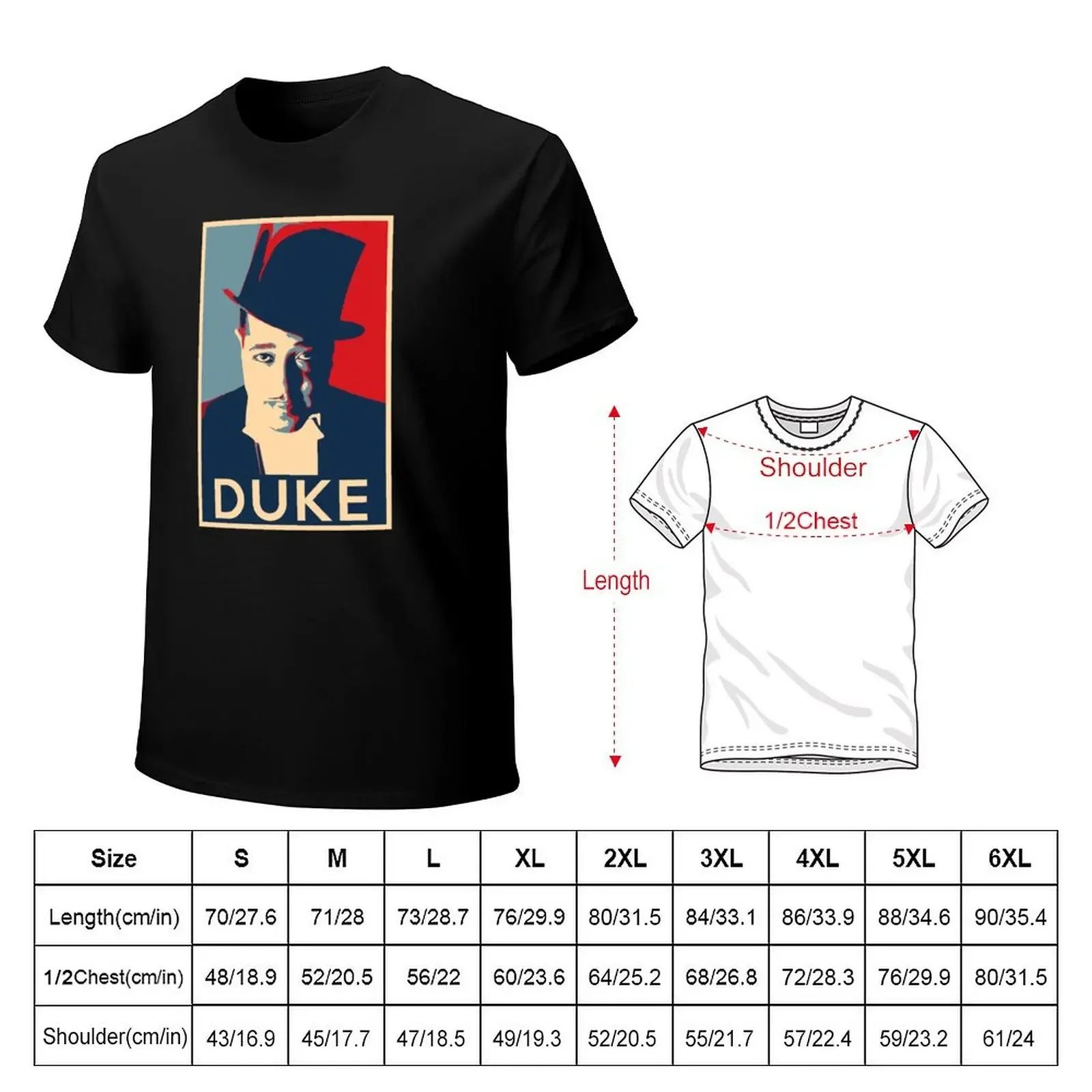 Duke Ellington [Piano] - Greats of Jazz Music History T-Shirt Funny t-shirts street wear anime tshirt Short sleeve tee men