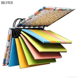 Multi-strato di carta colorata Sticky Note Memo Pad copertina rigida spirale Mini Notebook blocco Note Planner adesivi autoadesivi