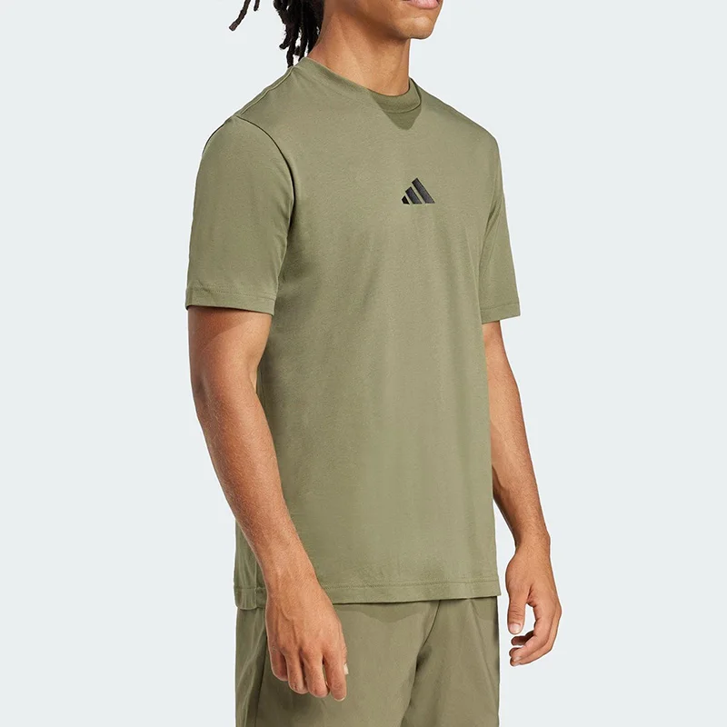 

2026 Sport Adidas Mens Short Sleeve T Shirt JF1097 Crew Neck Cotton Casual Tops