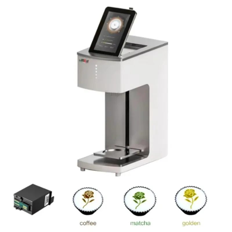 EB-FM1 Evebot Coffee Printer Fantasia Beverage/Food Espresso Cappuccino Biscuit Macaroon Cake Toast Printing Machine WIFI Camera view 2