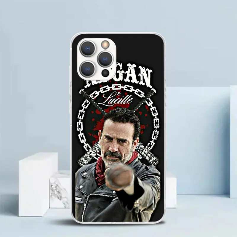 Negan The Walking Dead Phone Case For IPhone 16 17 17E 16E 15 14 Plus 13 Mini 12 11 Pro Max 7 8 + SE 2020 Air Soft TPU Cover 16 view 4