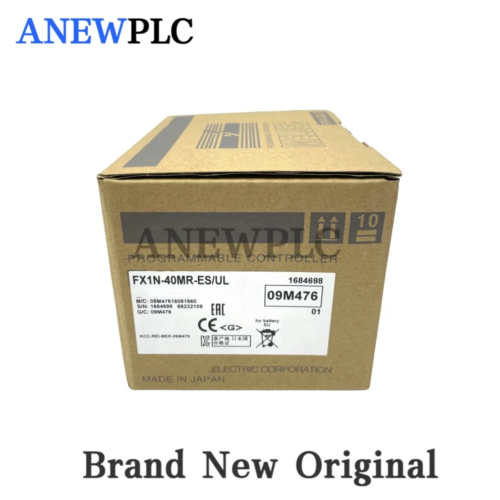 Совершенно новый программируемый контроллер PLC FX1N-40MR-ES/UL FX1N-40MT-ES/UL FX1N40MRESUL FX1N40MTESUL