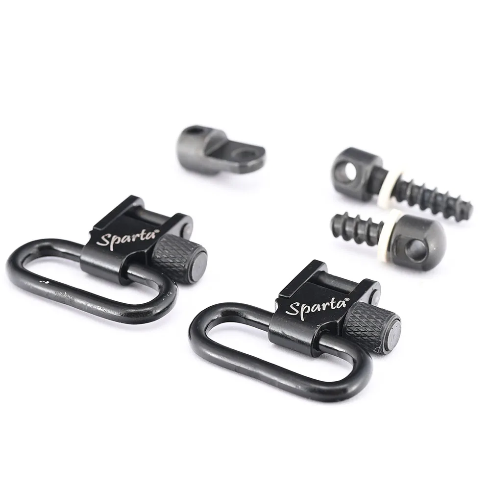 Sparta Sling Swivels For Ru Ger No.3 10/22R .44 Blued 10/22 1 Inch Shoulder Buckle