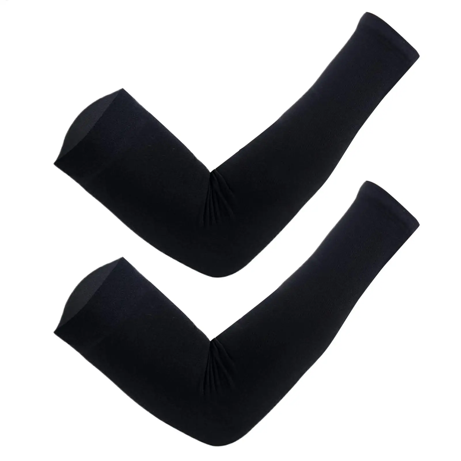 

Outdoor Sports Breathable Cooling UV Arm Sleeves 30cm Length Unisex Sun Protection Hand Cover Wrap Elastic Anti-UV Arm Covers