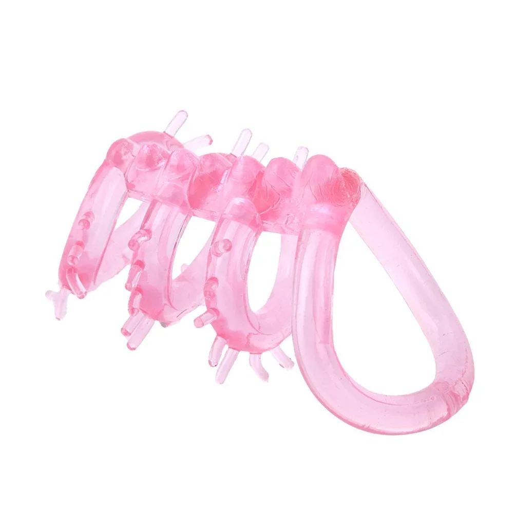 Penis Ring Delay Ejaculation Silicone Semen Lock Ring High Elasticity Time Lasting Cock Ring Sex Toys For Men Adult Toys