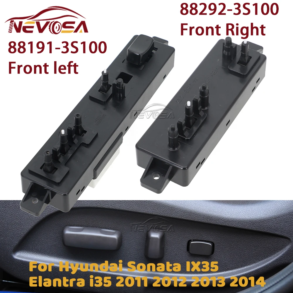Power Seat Adjust Switch Button For Hyundai Sonata IX35 Elantra I35 2011 2012 2013 2014 2015 885403X100RY 881913S100RY