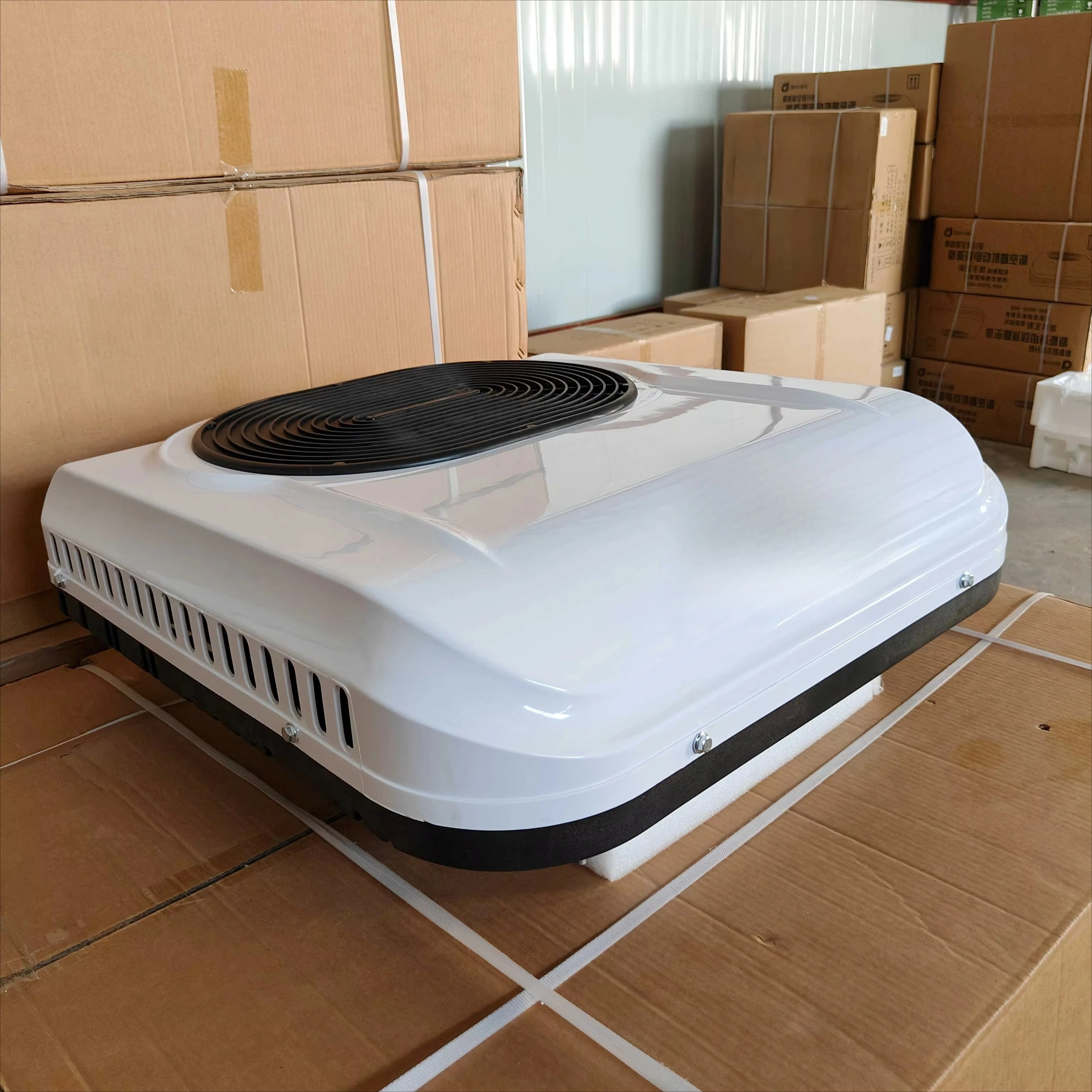 سقف Condicionado Dc Climatiseur Electrico Para ملحقات شاحنة السيارات 12 فولت Aire Acondicionado للمنزل المتنقل