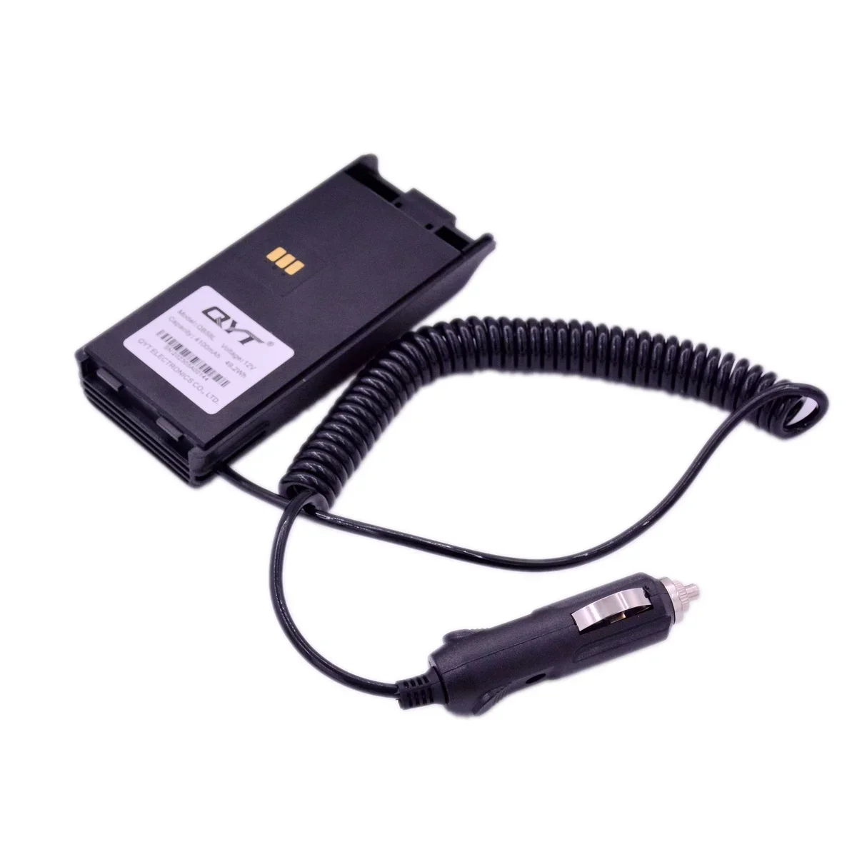 QYT eliminador de batería para CB58 CB Walkie Talkie de mano HAM Radio cargador de coche cable accesorio de fuente de alimentación