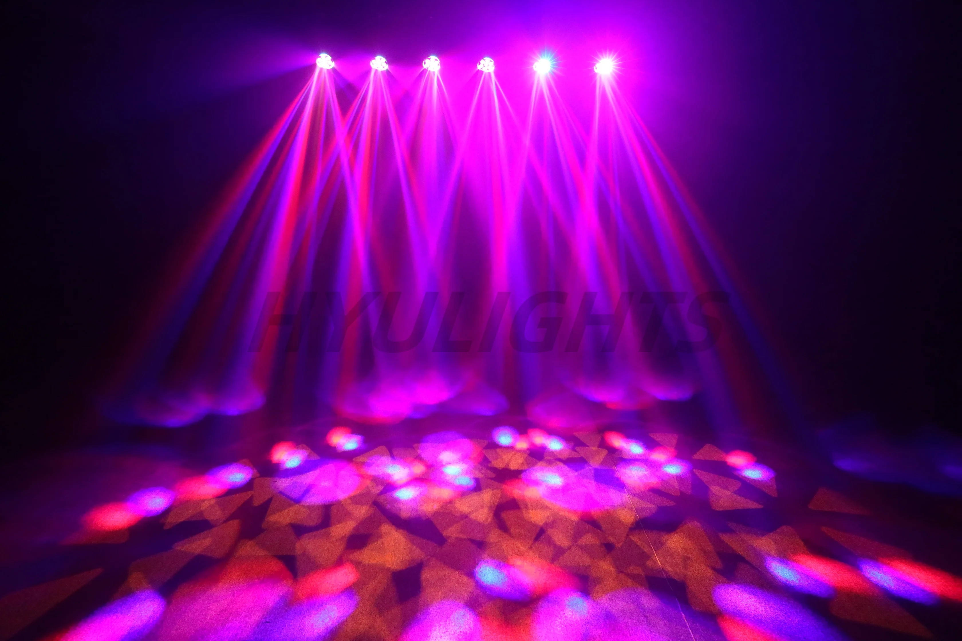 150W Bee Eye Gobo Moving Head Lights 6X12W RGBW Stage Lights DMX512 DJ Lights For Disco Party Club Bar Show