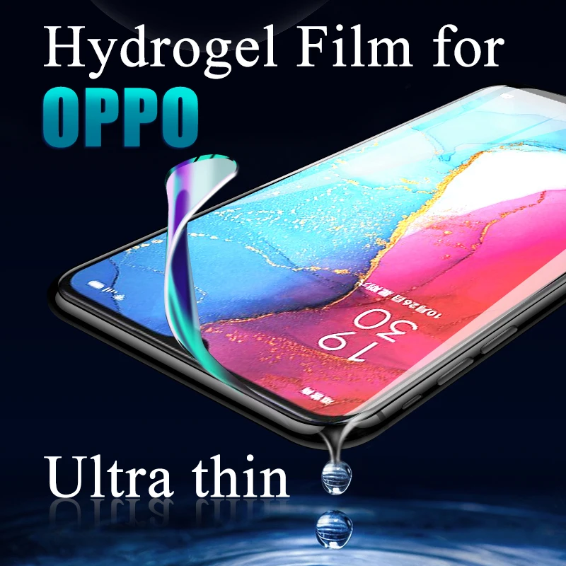 Reno9Pro+ 8Pro Find X5Pro X3 X2 Reno6 5Pro+ Soft Hydrogel Film For OPPO Reno7Pro 4Pro 3Pro HD Screen Protector Realme GT NEO