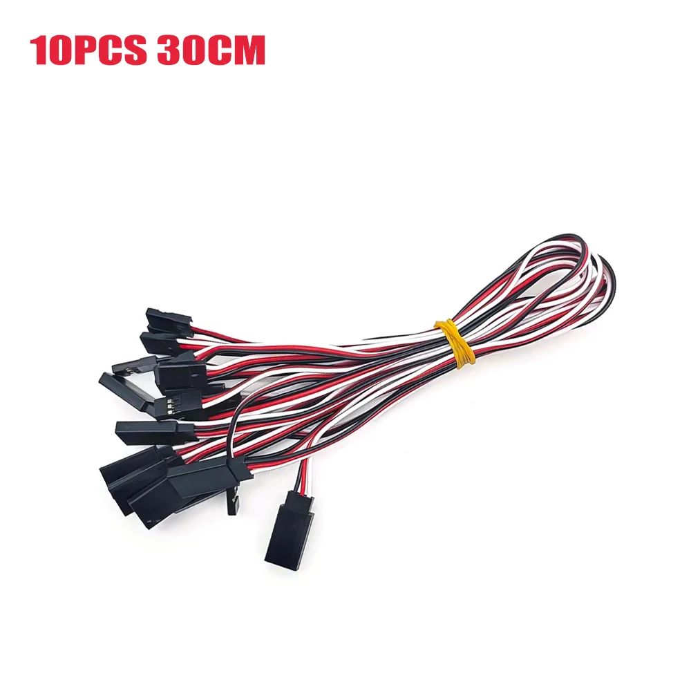 15cm 30cm 50cm Servo-Verlängerungskabel 3-Pin Servo-Verlängerungskabel Stecker auf Buchse für RC Auto Hubschrauber Boot Servo