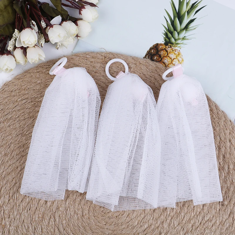 3Pcs Creating Net Bubble Foam Facial Wash Face Care Clean Helper Cleansing Tools Bath Ball/Bath Sponge/Bath Flower