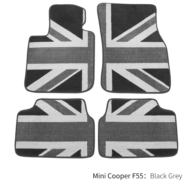 Nylon auto vloermatten voor Mini Cooper F54 F55 F56 F57 F60 R50 R52 R53 R55 R56 R60 kofferbakmat antislip tapijt vloerbeschermer