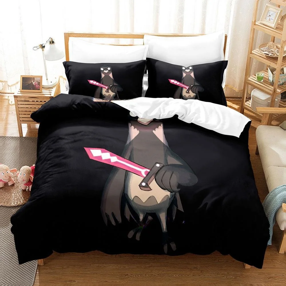 

Game Death's Door Bedding Set Single Twin Full Queen King Size Bed Set Teenager Bedroom Sheet Set 3D Print Anime Bed Sheet Set