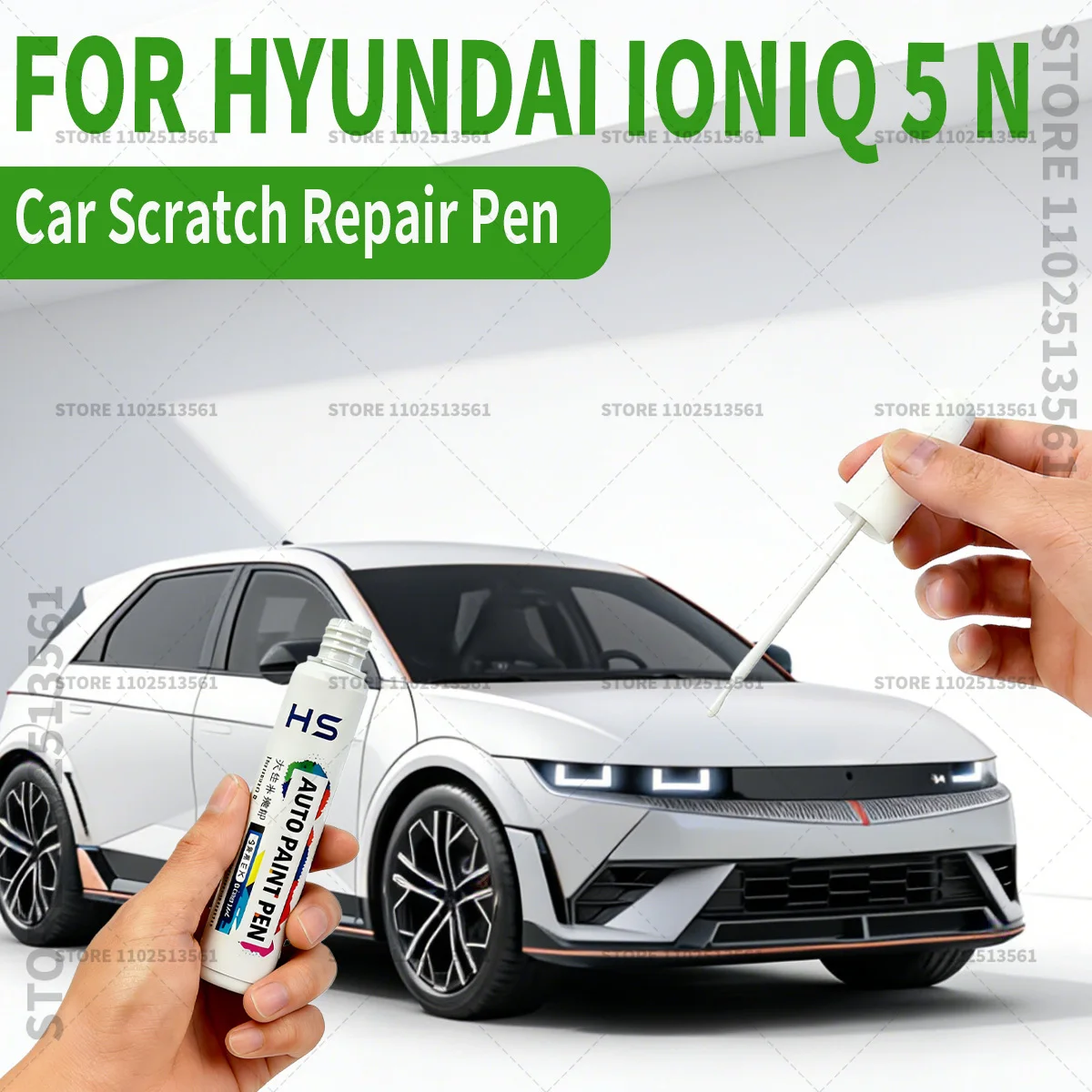 

Ручка-корректор для ремонта лакокрасочного покрытия автомобиля Hyundai IONIQ 5 N (2023-2025), средство для удаления царапин, аксессуары для авто DIY, цвета: черный, серый NZH, белый, синий