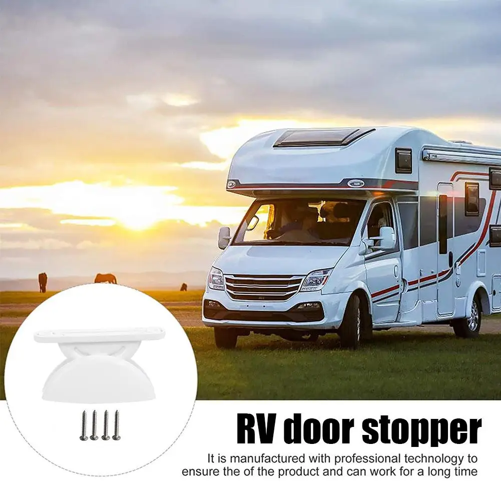 

Ограничитель остановки двери автофургона, автомобильная дверь и люк, комплект фиксатора буфера для предотвращения столкновений, полукруглая кнопка zatrzasku для кемпера, аксессуар для автофургона R4Y3