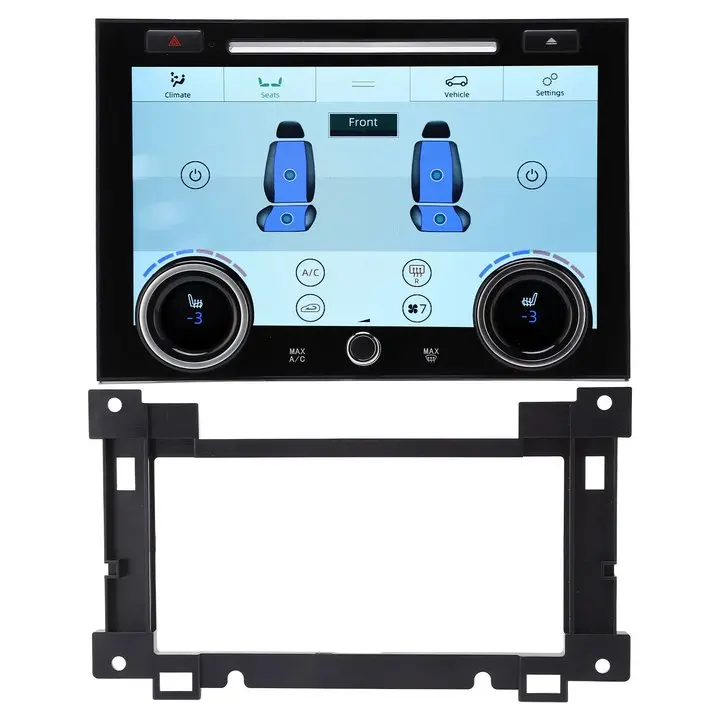 AC Panel 10in LCD Touch Screen with CD Slot Climate Control Panel Replacement for Land Rover Range Rover Sport L494