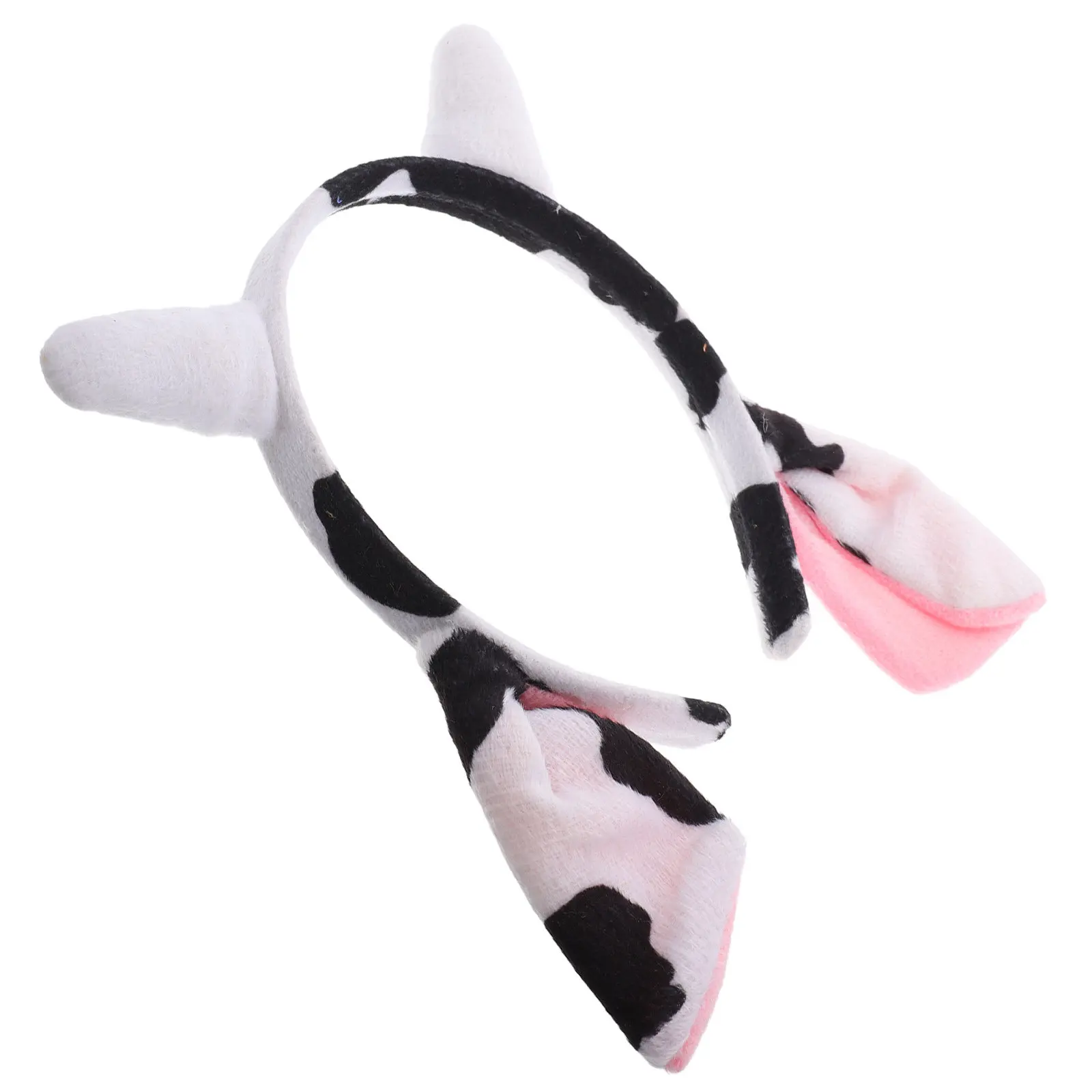 Animal Headband Cosplay Cow Ears Hairband Bands Accessories Hairbands Spa Costume Headbands