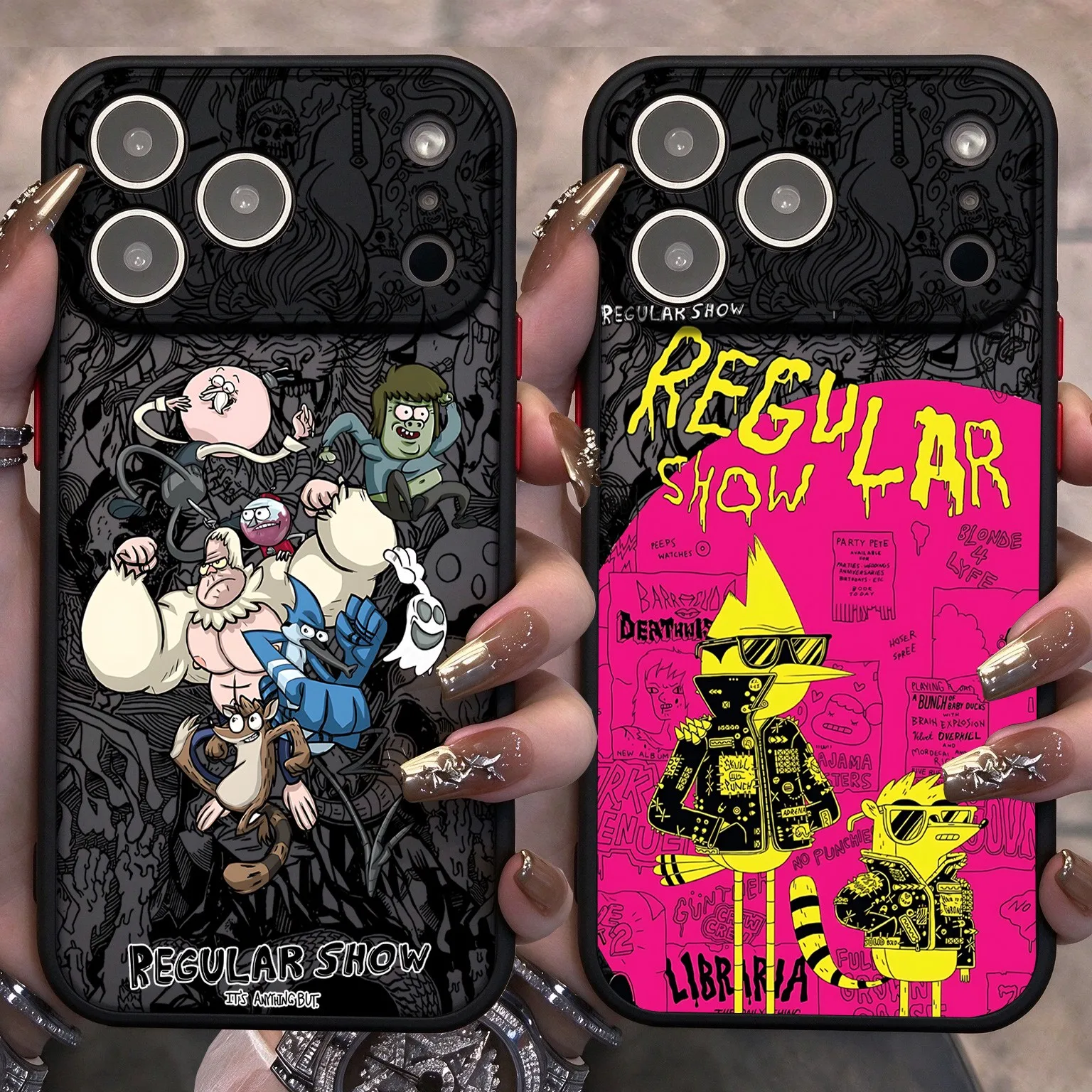 Cartoon Regulars Shows Phone Case For Samsung Galaxy S25 S24 S23 S22 S21 S20 S10 FE Note20 Plus Ultra Lite 5G