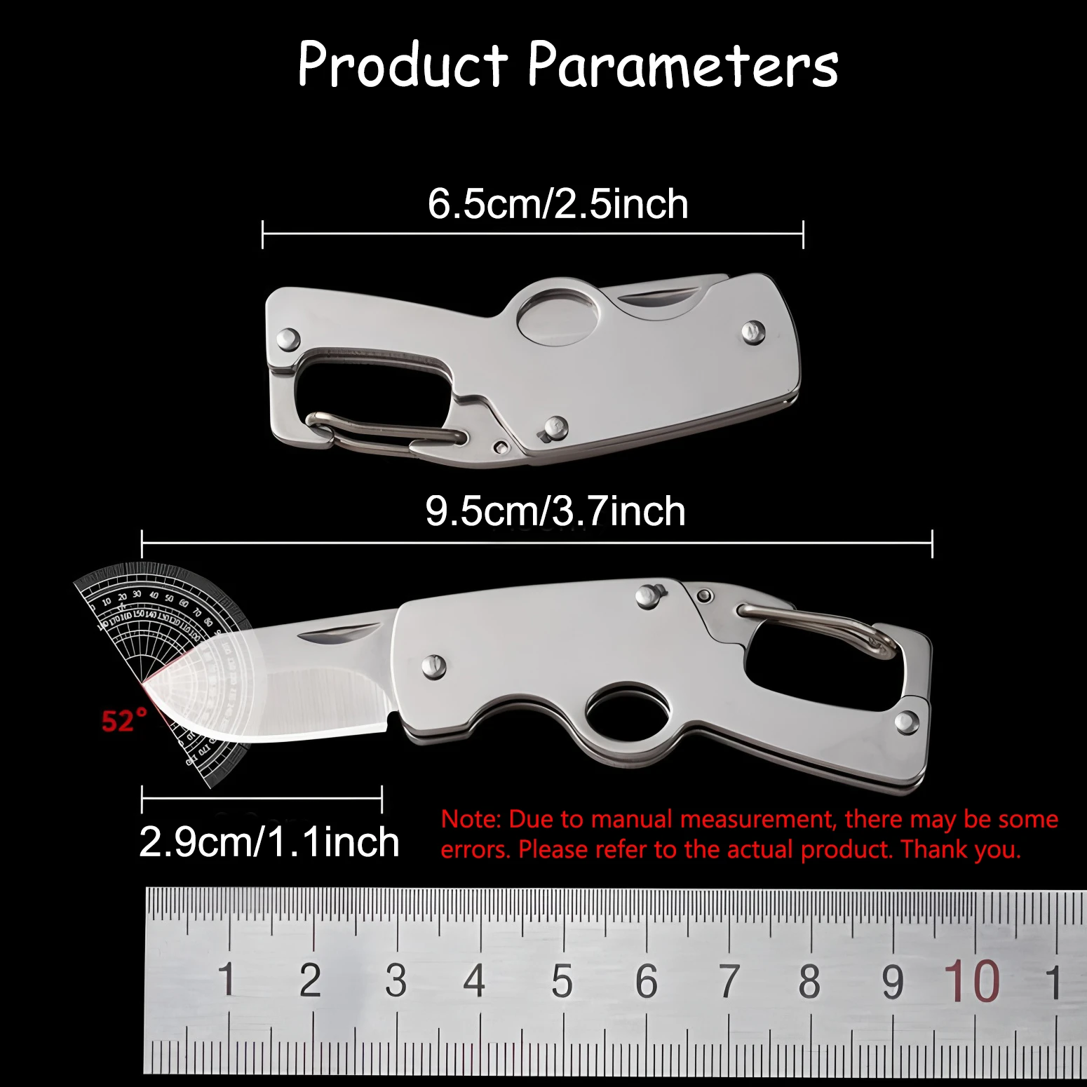 Utility Knife Multifunctional Sharp High Hardness Mini Folding Knife Camping Knife Hiking Travel Express Knife Outdoor Tools