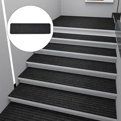 76x20cm Non-slip Solid Staircase Treads Carpet Indoor Rug For Wooden Steps Stair Anti-Skid Floor Mat For Kids Pets Safe