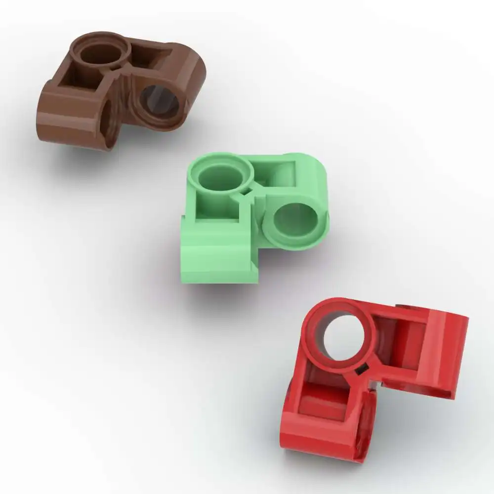 

MOC 10PCS 44809 Connector 2x2 Bent Perpendicular Brick Substitutable Pin Building Block Diverting Toys Adults Boys Holiday Gifts