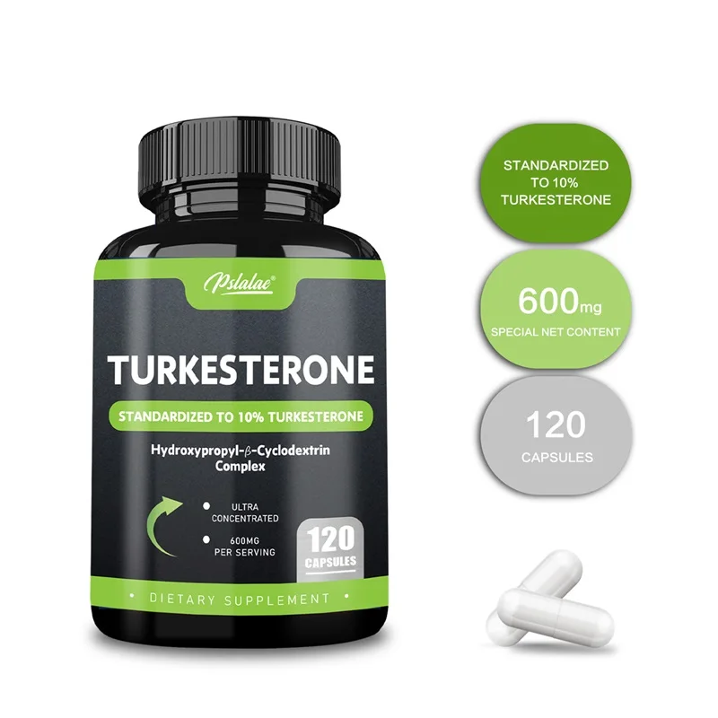 Turkesterone 600mg - Increase Muscle Mass, Exercise Performance, and Improve Muscle Recovery