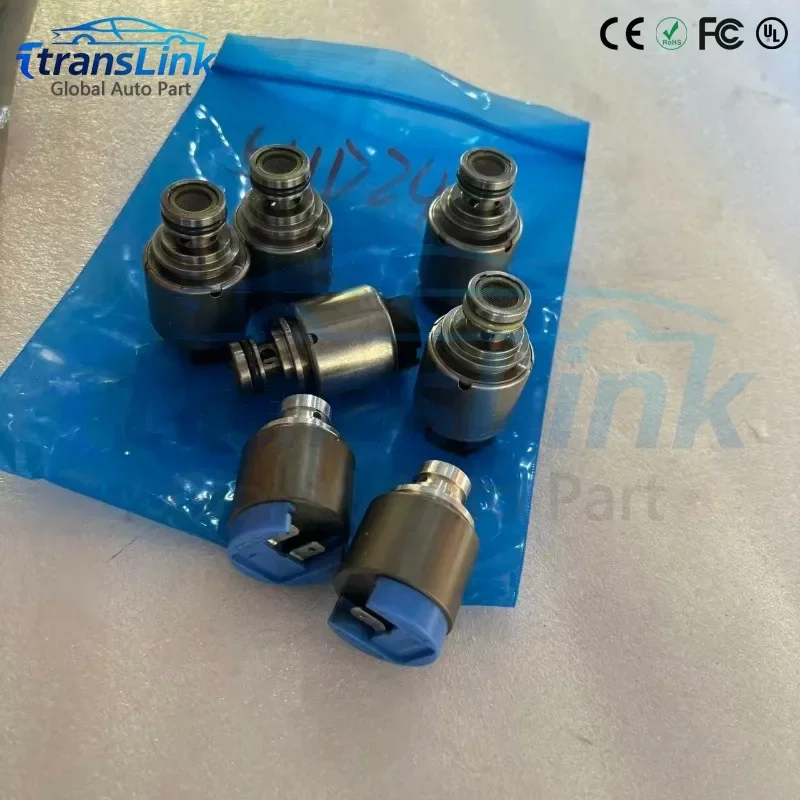 5HP24 5HP24A 8PCS Transmission Solenoids Kit Suit For BMW 740i 525i X5 4.4i Jaguar XJ8 XK8 4.0L