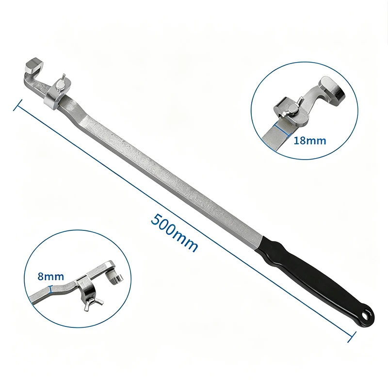 50cm/19 Inch Torque Amplifier Wrench Extension Rod Heavy Duty Labor Saving Tool For Car Truck Tire Wheel Repair Maintenance Tool