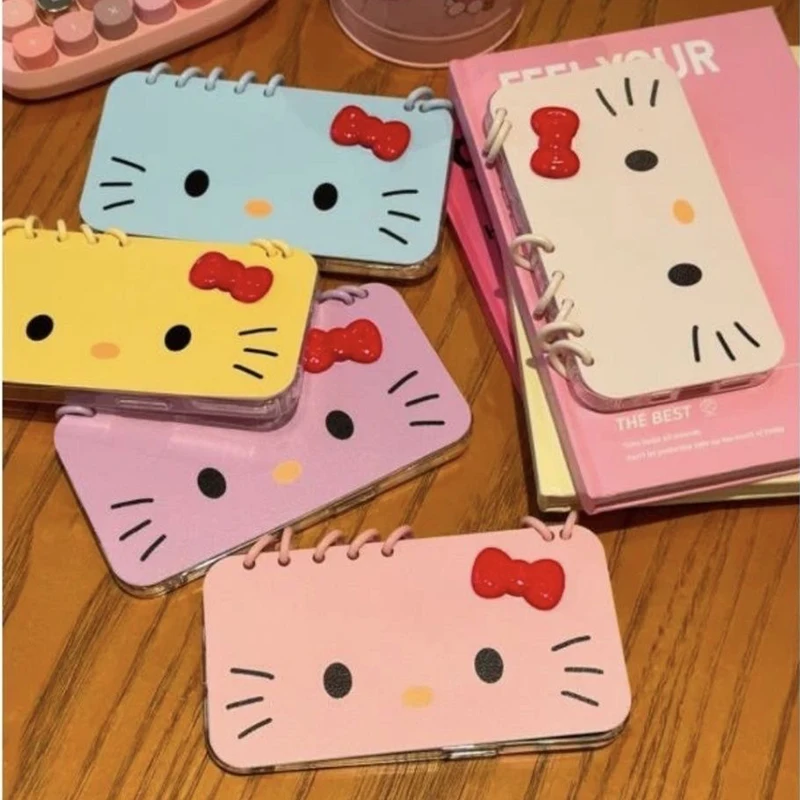 고양이 리본 캐릭터 3D 핸드폰 케이스 홀더 이미지